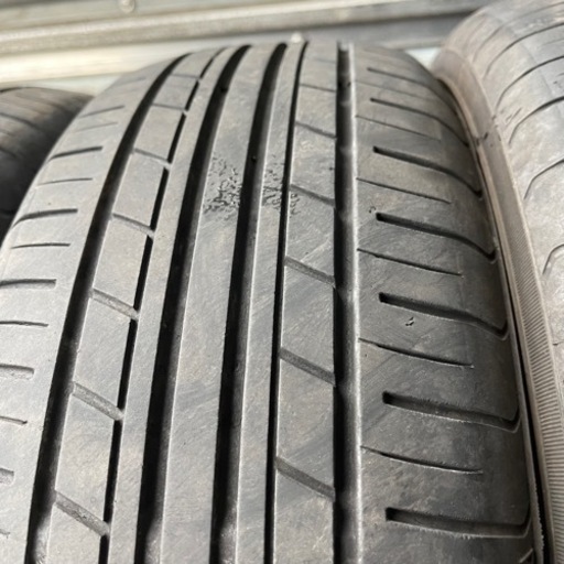 バリ山　YOKOHAMA ヨコハマ　ECOS ES31 165/55R14 夏タイヤ　2019年製　14インチ