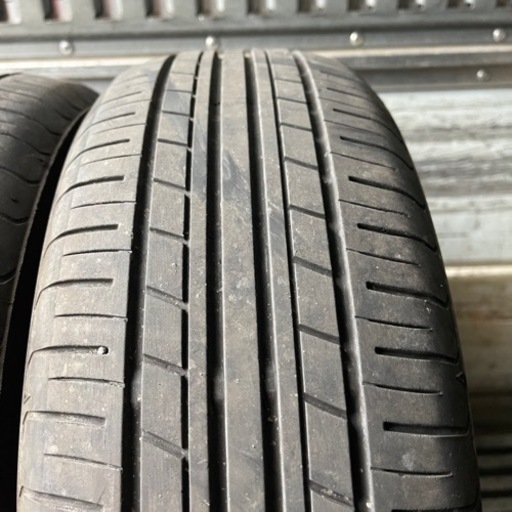 バリ山　YOKOHAMA ヨコハマ　ECOS ES31 165/55R14 夏タイヤ　2019年製　14インチ