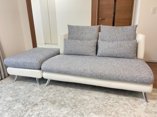 アルモニア　ソファ　オットマン付き