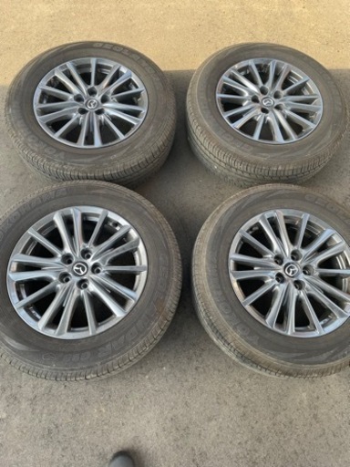 マツダCX8純正17インチタイヤホイールセット