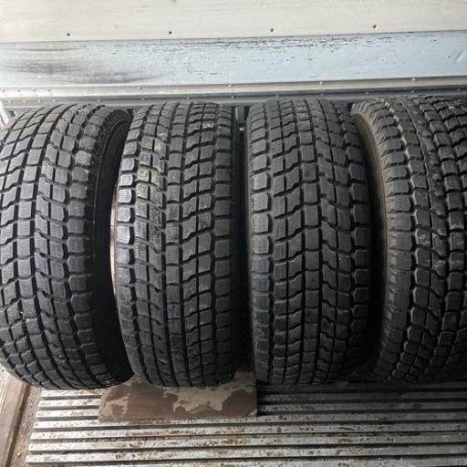 希少　バリ山　WORK アルミホイール付き　YOKOHAMA GEOLANDAR I/T G072 LT 315/75R16 スタッド