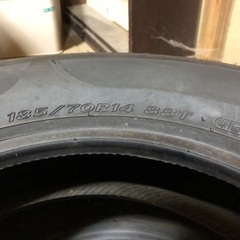 未使用185/70R14の画像