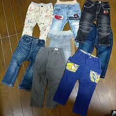 男の子90cmズボン8本  中古