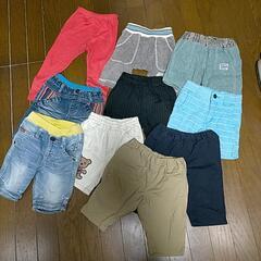男の子のズボン90cm  10本  中古