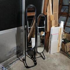（取り引き中・受け渡し者決まりました）姿見　全身鏡　スタンドミラ...