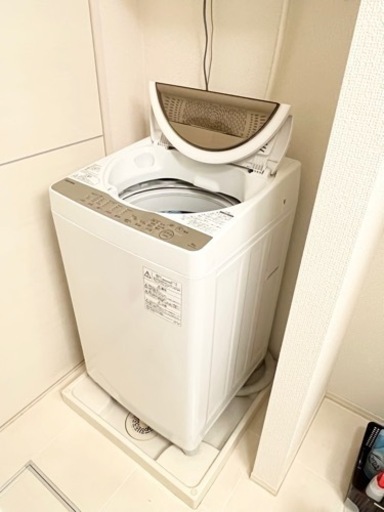 TOSHIBA 洗濯機　2017年製　AW-6G5 動作確認済