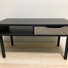ローテーブル　引き出し付き
