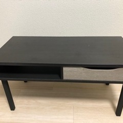 ローテーブル　引き出し付きの画像