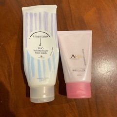 化粧落とし洗顔料、ヘアマスク