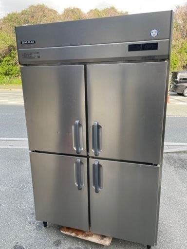 ■中古品 フクシマガリレイ 業務用冷凍庫 4枚扉 2022年 GRN-124FM 100V 839L 動作問題なし②■