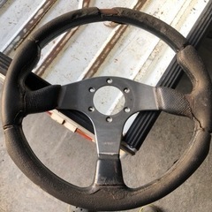 MOMO ハンドル 本物 レース RACE ナルディ