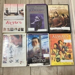 DVD邦画、洋画6枚セットで　　特価　お値下げしません