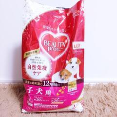 【子犬用】獣医師監修 小袋５袋新品未開封 ドッグフード beau...