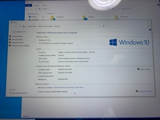 パソコン Microsoft Surface Pro 3 Core i5 4300U 4GB SSD128GB Win10 Pro