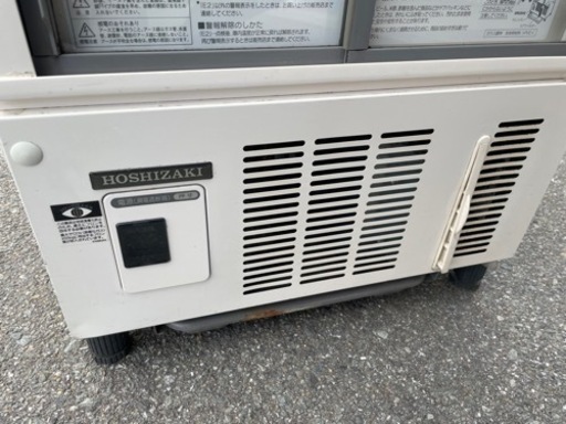 ■中古品 ホシザキ小形冷蔵ショーケース SSB-48CT2 2013年 137L 485ｘ450ｘ1410ｍｍ 動作問題なし ■