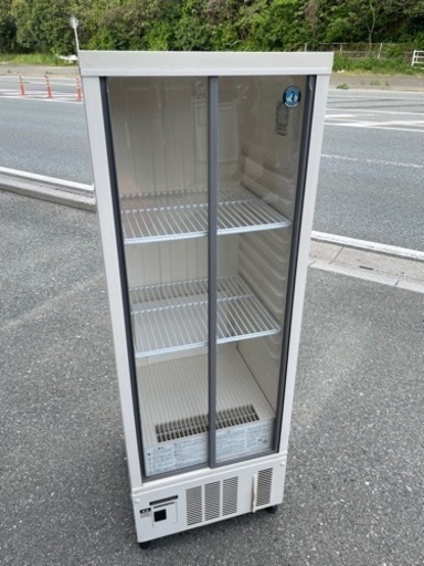 ■中古品 ホシザキ小形冷蔵ショーケース SSB-48CT2 2013年 137L 485ｘ450ｘ1410ｍｍ 動作問題なし ■