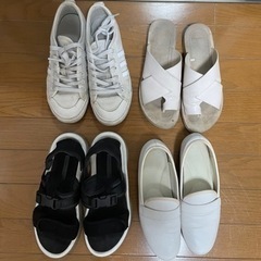 【あげます】レディースシューズ4足
