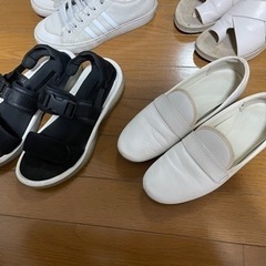【あげます】レディースシューズ4足の画像