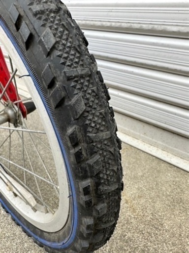 ☆前後タイヤ新古品☆ 16型折りたたみ自転車　防犯登録料込‼︎ 《No.293 》