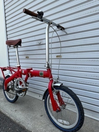 ☆前後タイヤ新古品☆ 16型折りたたみ自転車　防犯登録料込‼︎ 《No.293 》