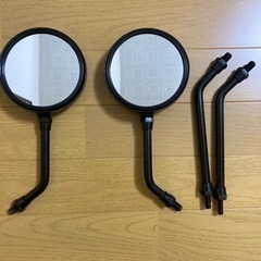 ドレミコレクション　Z2ミニミラー　黒　左右セットの画像