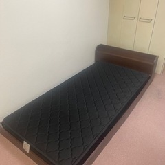 お取引中!!ローベッド〜ダークブラウン&ブラック〜
