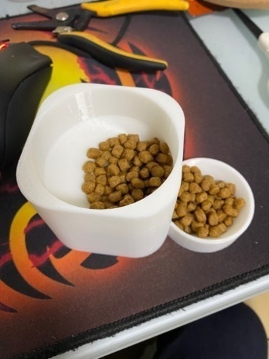 小型犬 長毛類 マルチーズ 専用 食器 茶碗 口汚れ防止