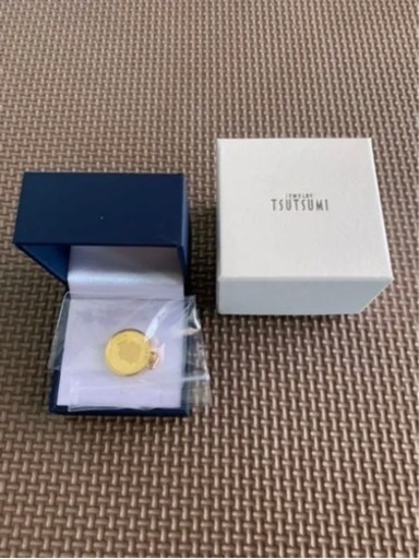 ツバル　コイントップ　ペンダントトップ　1/10 oz 24金　k24 k18