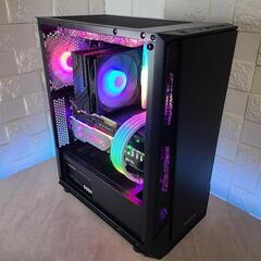 【光るゲーミングPC】デスクトップパソコン／i5-10400／G...