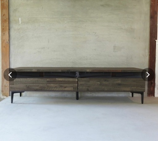 アカシア無垢材　テレビボード