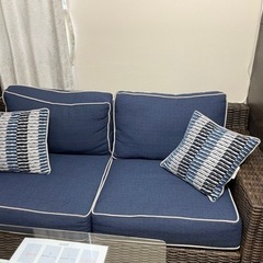 海外サイズ・屋内外兼用ソファ