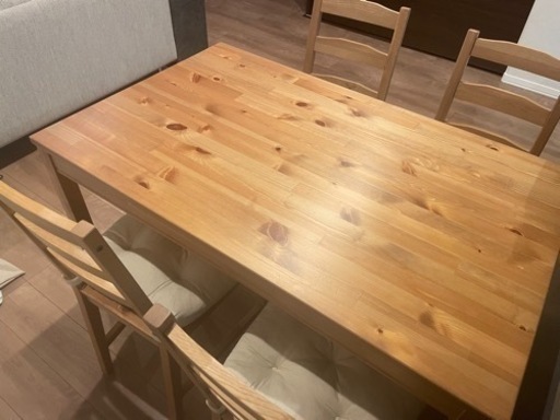 【受け渡し予定者様決定の為停止中】IKEA ダイニングテーブルセット