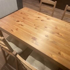 【受け渡し予定者様決定の為停止中】IKEA ダイニングテーブルセット