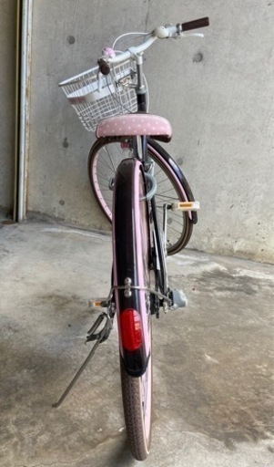 シェリール　子供用自転車　26インチ　ビターブラウン