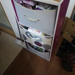 【無料】3段カラーボックス3個