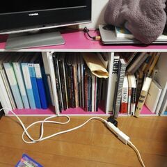 【無料】3段カラーボックス3個の画像