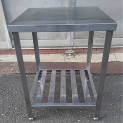 業務用 作業台 調理台 600×600×800(mm) 厨房機材...