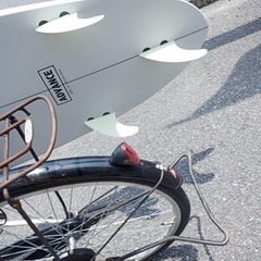 美品🏄‍♂️サーフボード 6’10 フィン・リーシュセット CROSS GEAR2の画像