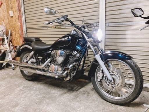 ヤマハ　ドラッグスター250 配送可能　支払いは現金or振り込みも可能　黒