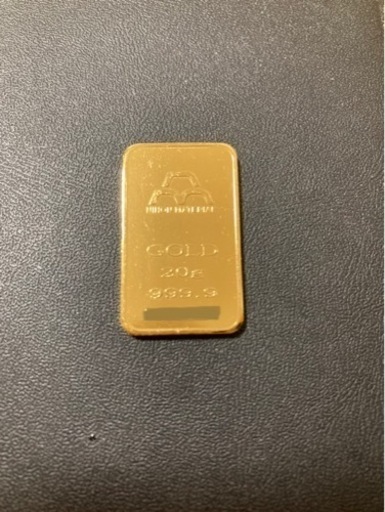 ネット決済可　純金 インゴット 20g 日本マテリアル　金