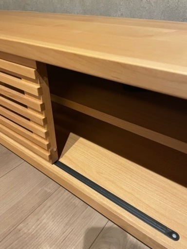 【超美品】北欧風　天然木　テレビボード