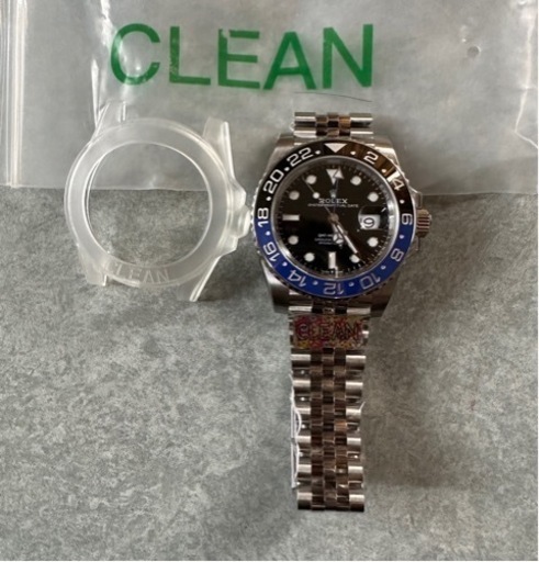 clean製自動巻時計 青黒バットマンジュビリー