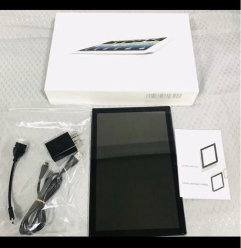 早い者勝ち❣️ タブレット　10.1インチ　シルバー説明書つき