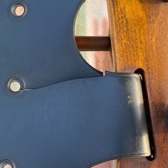 ① 飛騨産業 キツツキ 無垢材 ロッキングチェア 飛騨家具穂高楢材オーク材椅子 の画像