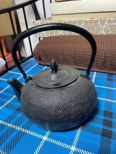 決まりました鉄瓶と茶釜のセット