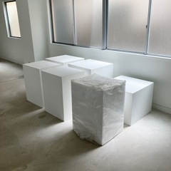 【ご連絡あり】白い展示台　ディスプレイ用の台