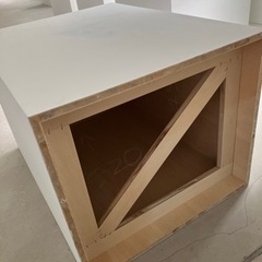 【ご連絡あり】白い展示台　ディスプレイ用の台の画像