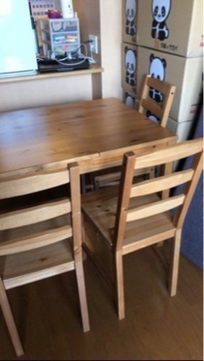 【取引中】IKEA ダイニングテーブル