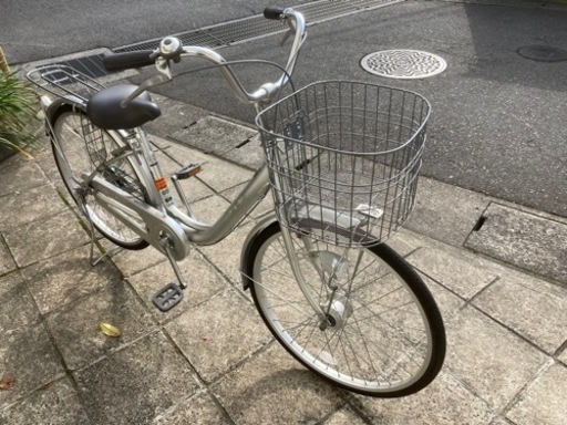 【24インチ自転車】美品❗️マルイシ製　LEDオートライト　変速なし　若林自転車　浜大津店　SALE中❗️