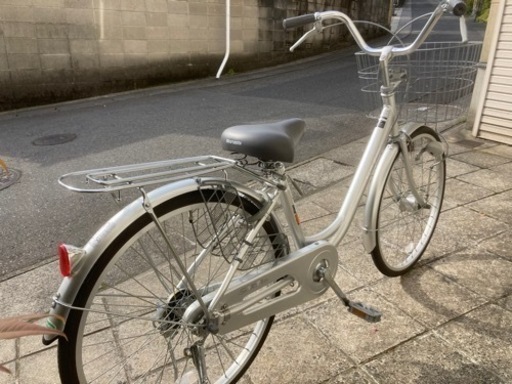 【24インチ自転車】美品❗️マルイシ製　LEDオートライト　変速なし　若林自転車　浜大津店　SALE中❗️